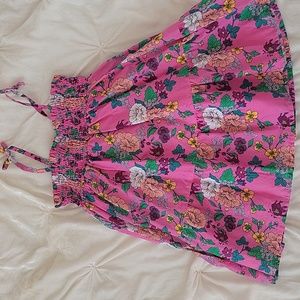 Janie and Jack Floral Strappy Toddler Girl Dress